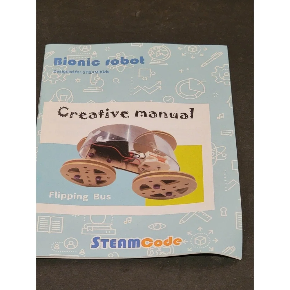 Bionic Robot Stem Steam Experiment Kit‎ Robotics Flipping Bus Kit
